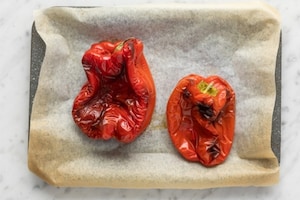 Preparazione Pesto di peperoni - Fase 1