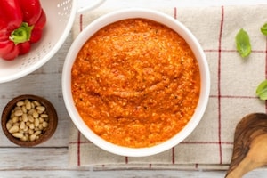 Preparazione Pesto di peperoni - Fase 3