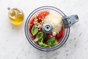 Preparazione Pesto di peperoni - Fase 2