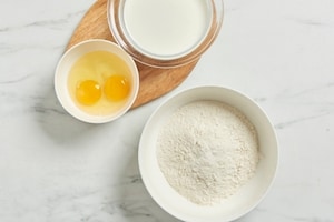 Preparazione Rose di crepes - Fase 1