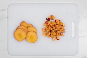 Preparazione Torta alle pesche - Fase 2