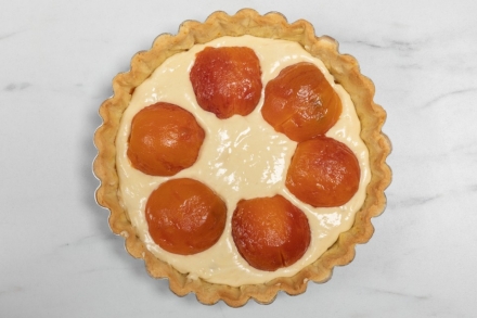 Preparazione Torta alle pesche - Fase 5 Preparazione Torta alle pesche - Fase 5