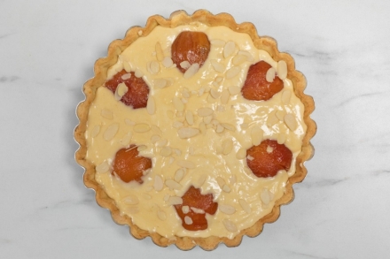 Preparazione Torta alle pesche - Fase 5 Preparazione Torta alle pesche - Fase 5