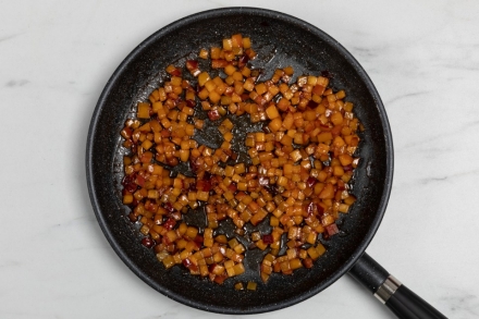 Preparazione Torta alle pesche - Fase 3 Preparazione Torta alle pesche - Fase 3