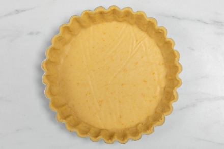 Preparazione Torta alle pesche - Fase 4 Preparazione Torta alle pesche - Fase 4