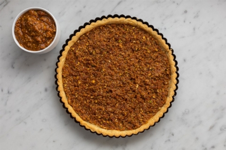 Preparazione Torta parmigiana di pomodorini - Fase 5 Preparazione Torta parmigiana di pomodorini - Fase 5