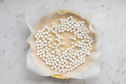 Preparazione Torta parmigiana di pomodorini - Fase 4 Preparazione Torta parmigiana di pomodorini - Fase 4