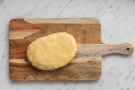 Preparazione Torta parmigiana di pomodorini - Fase 2 Preparazione Torta parmigiana di pomodorini - Fase 2