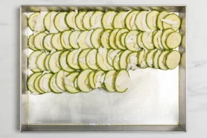 Preparazione Zucchine al forno con mozzarella - Fase 2