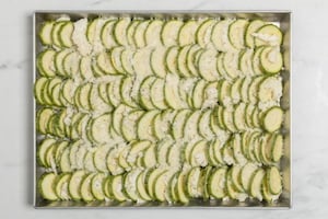 Preparazione Zucchine al forno con mozzarella - Fase 3