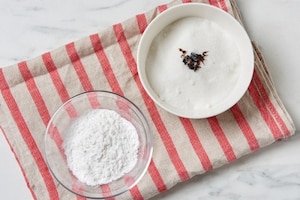 Preparazione Crema pasticciera senza uova - Fase 1