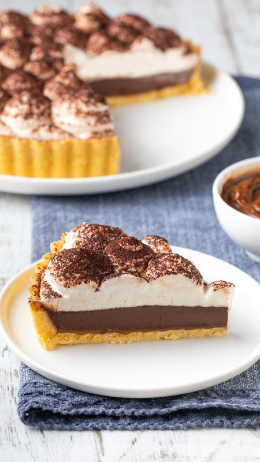 Ricetta Crostata al cioccolato e caramello - Cucchiaio d&amp;#39;Argento