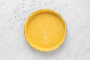 Preparazione Crostata al cioccolato e caramello - Fase 1