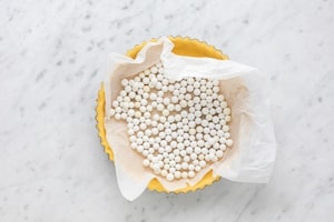 Preparazione Crostata al cioccolato e caramello - Fase 2