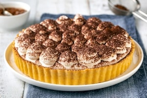 Preparazione Crostata al cioccolato e caramello - Fase 6