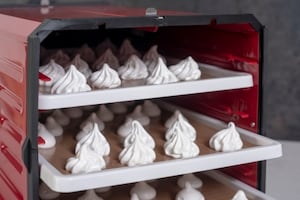 Preparazione Meringhe con l'essiccatore - Fase 3