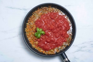 Preparazione Paccheri alla napoletana - Fase 2