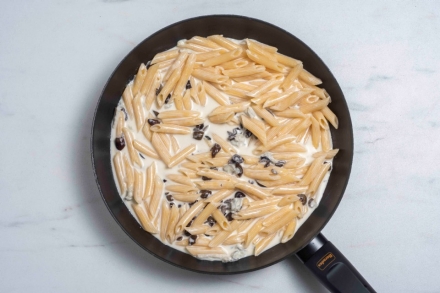 Preparazione Pasta alla cenere - Fase 2 Preparazione Pasta alla cenere - Fase 2