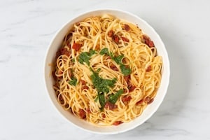 Preparazione Pasta con pomodori secchi  - Fase 3