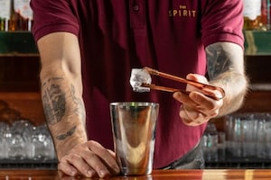 Preparazione Pisco Sour - Fase 3