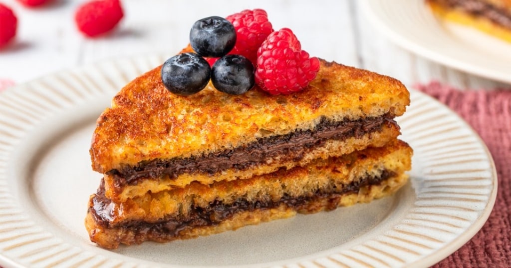 Ricetta French toast alla Nutella Cucchiaio d'Argento