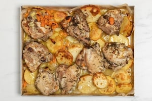 Preparazione Sovracosce di pollo al forno - Fase 5