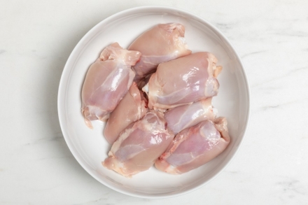 Preparazione Sovracosce di pollo al forno - Fase 2 Preparazione Sovracosce di pollo al forno - Fase 2
