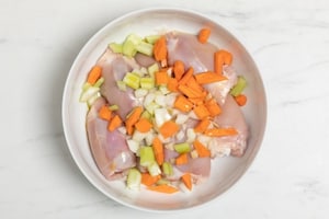 Preparazione Sovracosce di pollo al forno - Fase 2