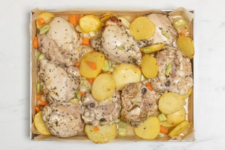 Preparazione Sovracosce di pollo al forno - Fase 4 Preparazione Sovracosce di pollo al forno - Fase 4