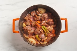 Preparazione Spezzatino con patate - Fase 4