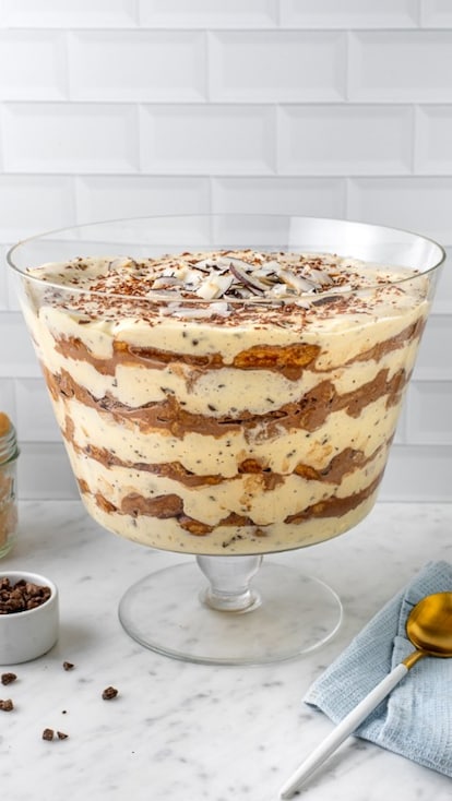 Tiramisù al cocco e cioccolato
