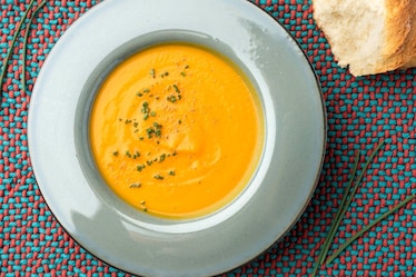 Vellutata di zucca e carote