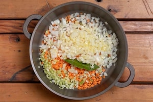 Preparazione Fregula istuvada  - Fase 1