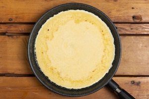 Preparazione Frittata con i funghi - Fase 2