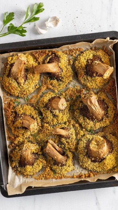Funghi cardoncelli gratinati