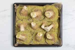 Preparazione Funghi cardoncelli gratinati - Fase 3