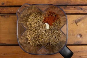 Preparazione Hummus di lenticchie - Fase 3