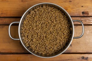 Preparazione Hummus di lenticchie - Fase 2