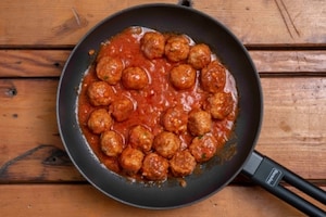 Preparazione Pasta con le polpette - Fase 1