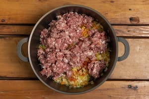 Preparazione Pasta con ragù di salsiccia  - Fase 3