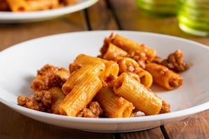 Preparazione Pasta con ragù di salsiccia  - Fase 7