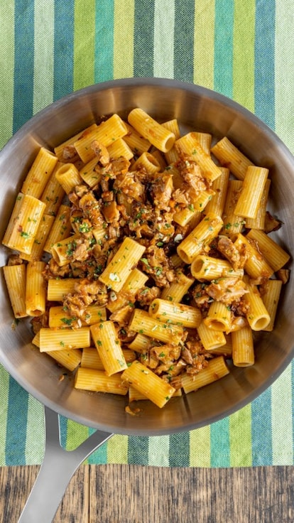 Pasta con sugo di ossobuco