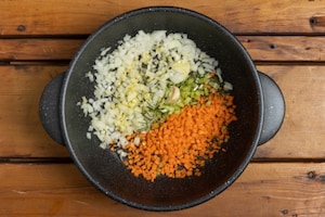 Preparazione Pasta e ceci - Fase 2