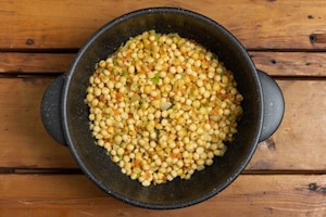 Preparazione Pasta e ceci - Fase 2