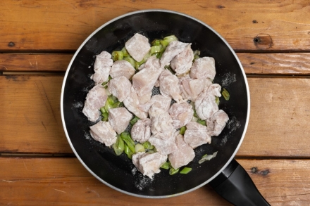 Preparazione Pollo in agrodolce - Fase 4 Preparazione Pollo in agrodolce - Fase 4