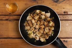 Preparazione Pollo in agrodolce - Fase 5