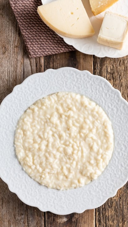 Risotto ai quattro formaggi