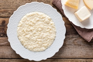 Preparazione Risotto ai quattro formaggi - Fase 4