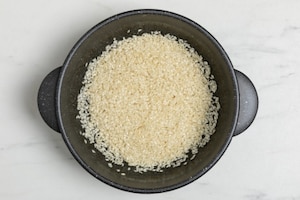 Preparazione Risotto al gorgonzola - Fase 1