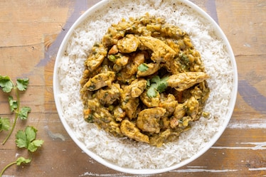 Straccetti di pollo al curry